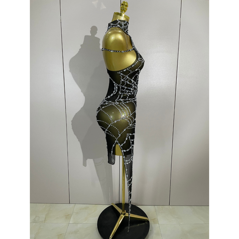 NIGHTFALL WEB Mini Dress NIGHTFALL WEB Mini Dress