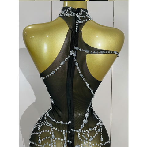 NIGHTFALL WEB Mini Dress NIGHTFALL WEB Mini Dress