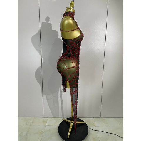 NIGHTFALL WEB Mini Dress NIGHTFALL WEB Mini Dress