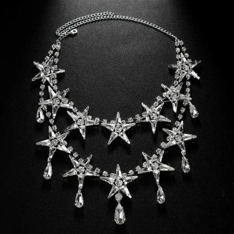 SAINT CHIC Necklace Silver OPLULENT Necklace SAINT CHIC Necklace Silver OPLULENT Necklace