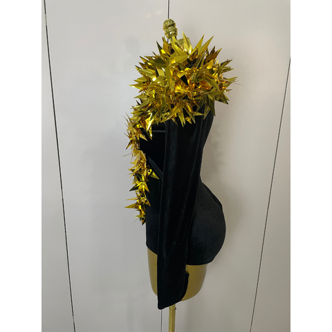 STARBURST Velvet Mesh Illusion Bodysuit STARBURST Velvet Mesh Illusion Bodysuit