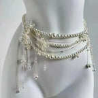 PAPILLON Pearl Waist Chain
