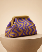 WAVE Knit Clutch Bag
