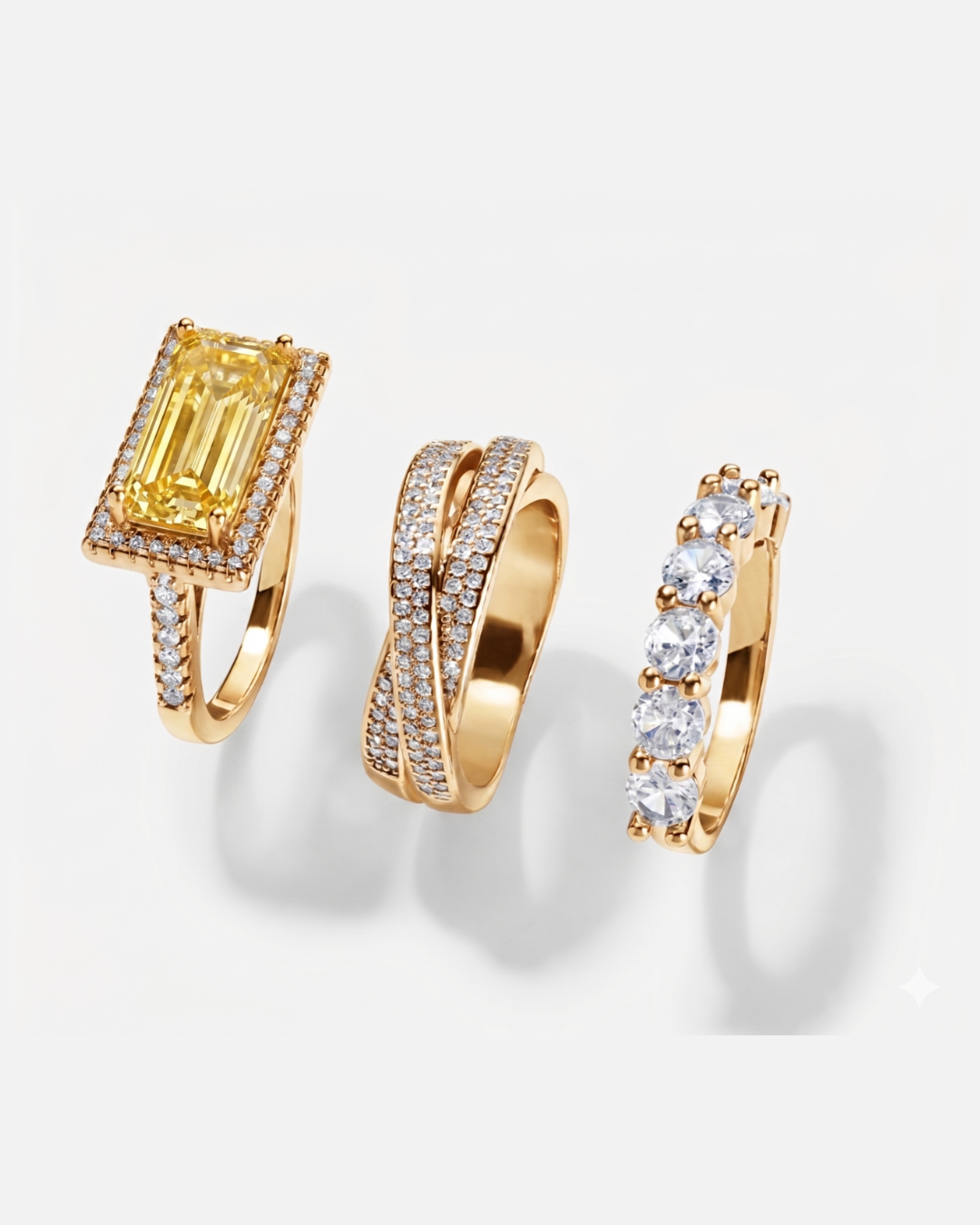 SOCIALITE STACK™ Cocktail Ring Set
