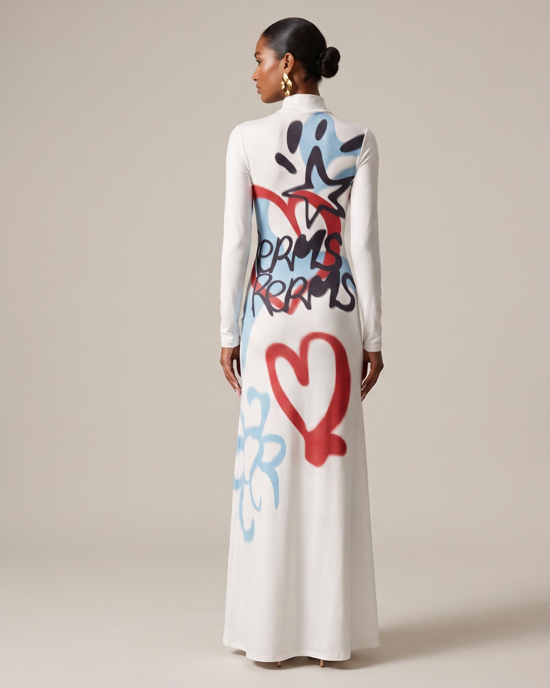 GRAFFITI Maxi Dress