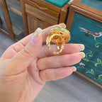 ROSETTE Enamel Ring