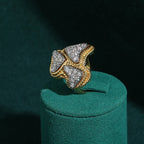 TRICOEUR Cocktail Ring
