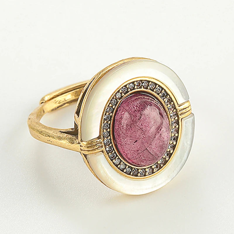 TIGRIS Stone Cocktail Ring Secondary image