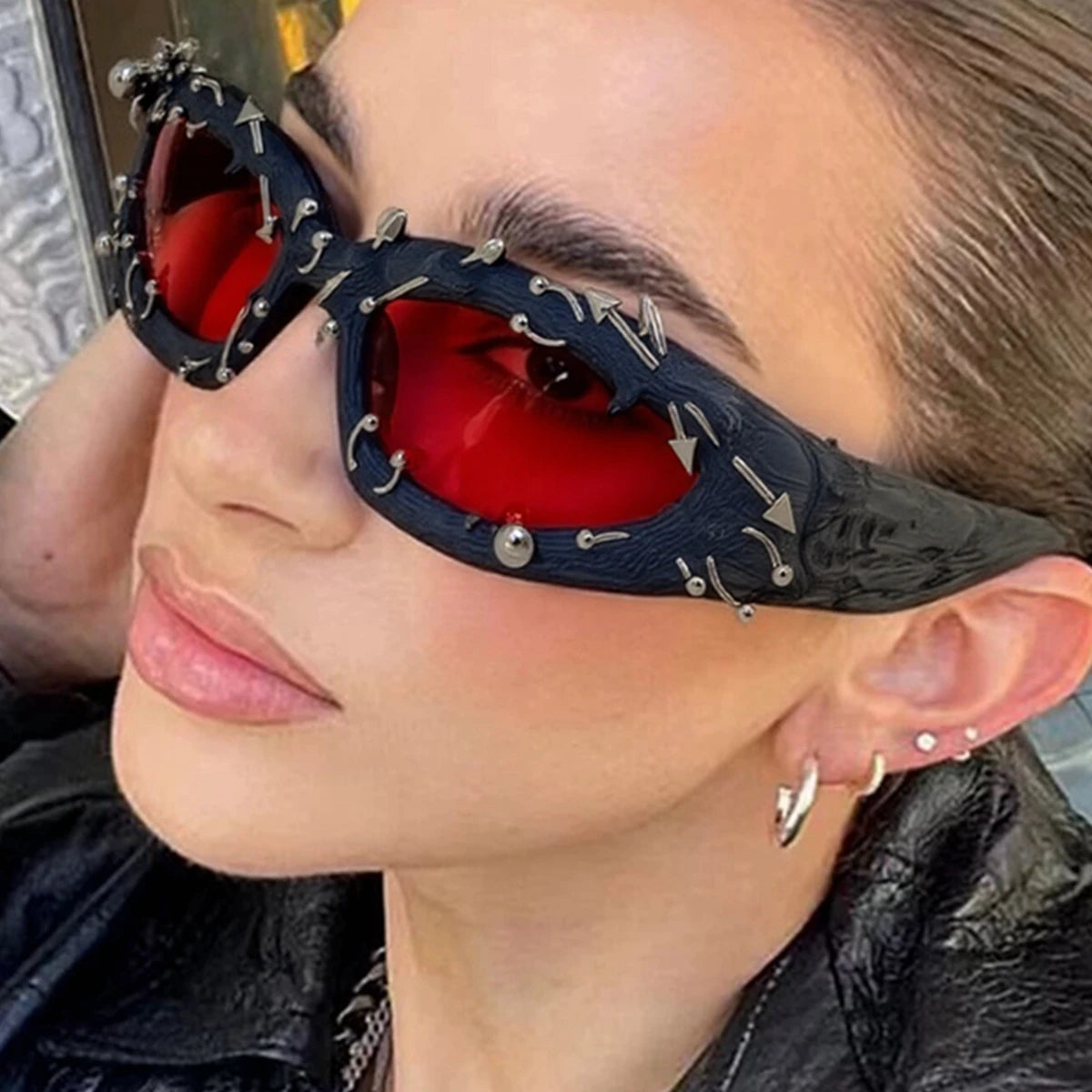 VENOM Studded Sunglasses