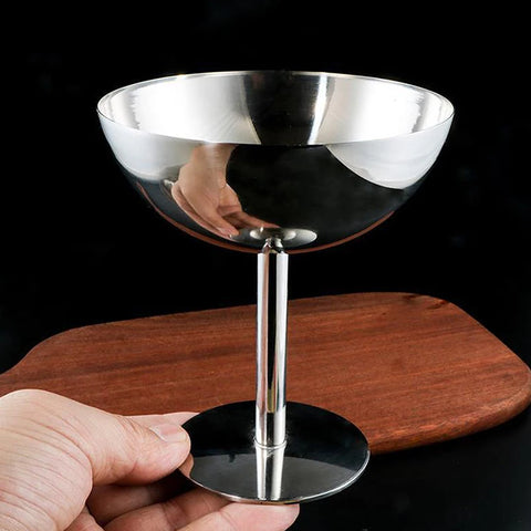 MODE Stainless Goblet Cups – Modern Dessert & Ice Cream Stemware
