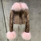 STEPPE Fur Leather Jacket