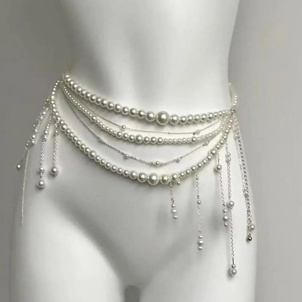 PAPILLON Pearl Waist Chain Main image