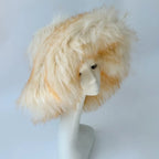 ALTA Faux Fur Bucket Hat-hat-SAINT CHIC-Beige-SAINT CHIC