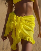 BREEZE Sarong Cover-Up-skirt-SAINT CHIC-Black-SAINT CHIC