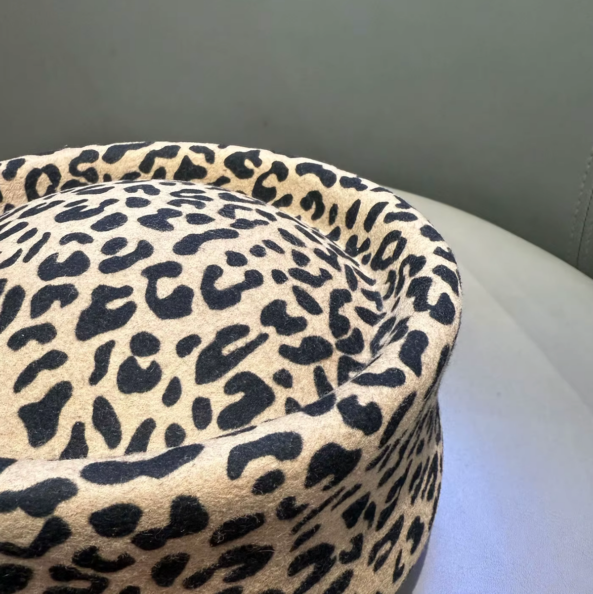 COLETTE Beret-Hat-SAINT CHIC-Leopard-SAINT CHIC