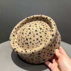 COLETTE Beret-Hat-SAINT CHIC-Leopard-SAINT CHIC