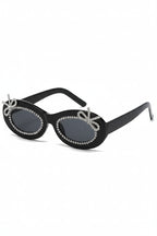 CRYSTAL BOW Shades-sunglasses-SAINT CHIC-Black-SAINT CHIC