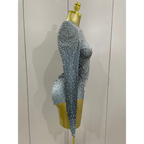 CRYSTALIZE Bodysuit-Bodysuit-SAINT CHIC-S-SAINT CHIC