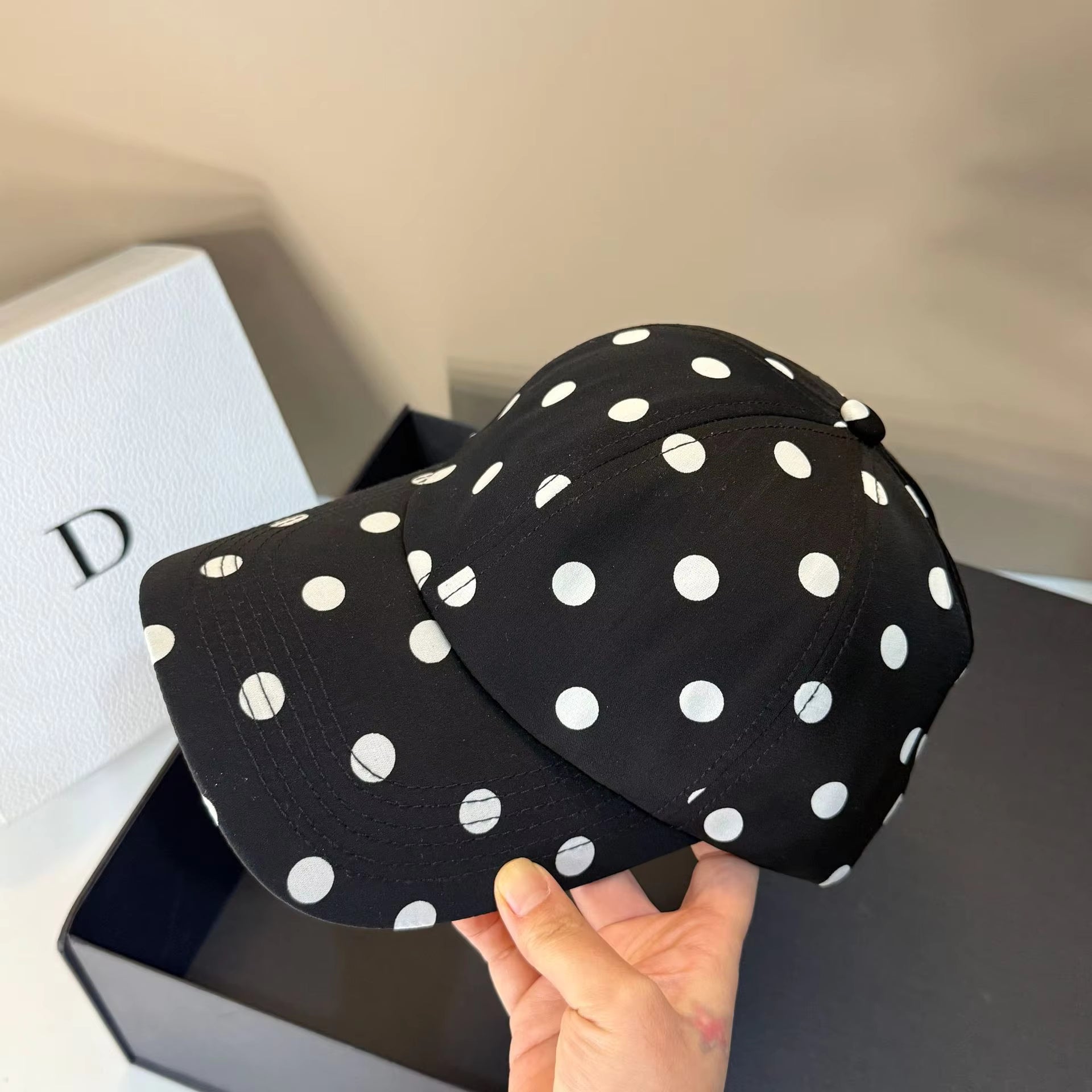 DOTTY Polka Dot Baseball Cap Main image