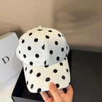 DOTTY Polka Dot Baseball Cap