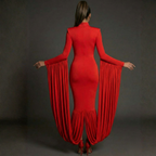DRAMA Draped Gown-dress-SAINT CHIC-XS-SAINT CHIC