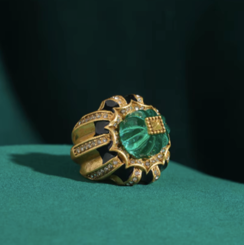 EMERALD EMPRESS Ring-ring-SAINT CHIC-SAINT CHIC