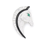 EQUUS Horse Head Brooch-Brooch-SAINT CHIC-Gold-SAINT CHIC