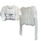 FEMME Shirt Set-Shirts & Tops-SAINT CHIC-Black-S-SAINT CHIC