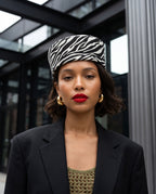 ZÈBRE Pillbox Hat
