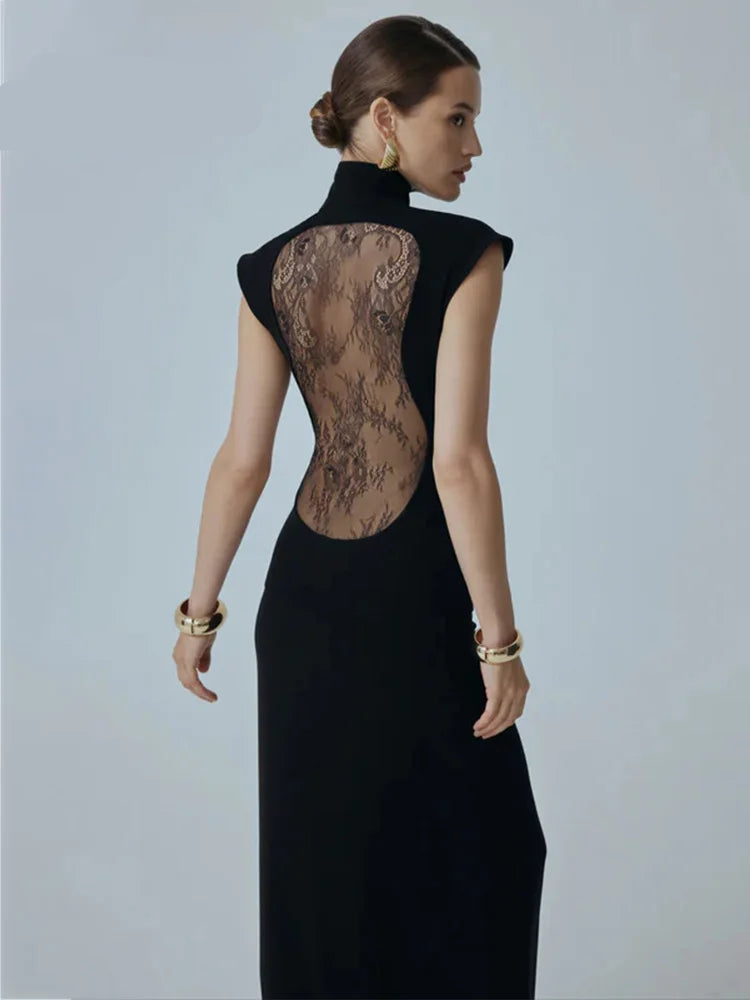 LACUNA Lace Maxi Dress-Dress-SAINT CHIC-S-SAINT CHIC