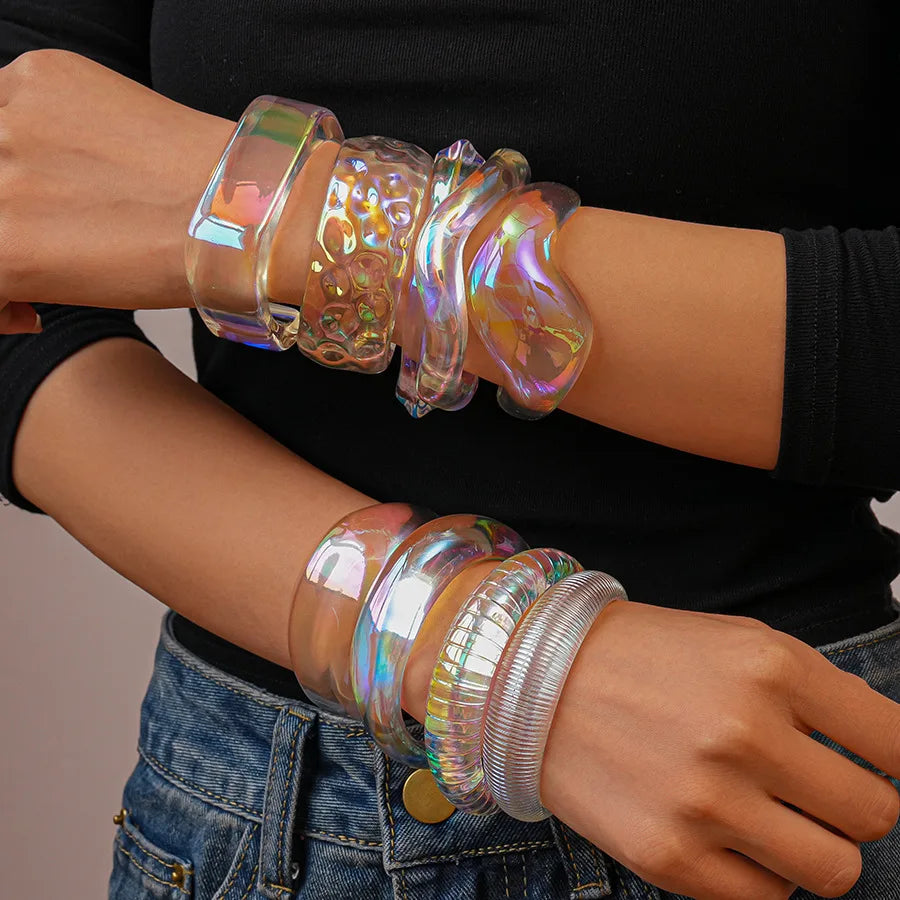 LUCENT Cuff Bracelets-bracelet-SAINT CHIC-Style 1-SAINT CHIC
