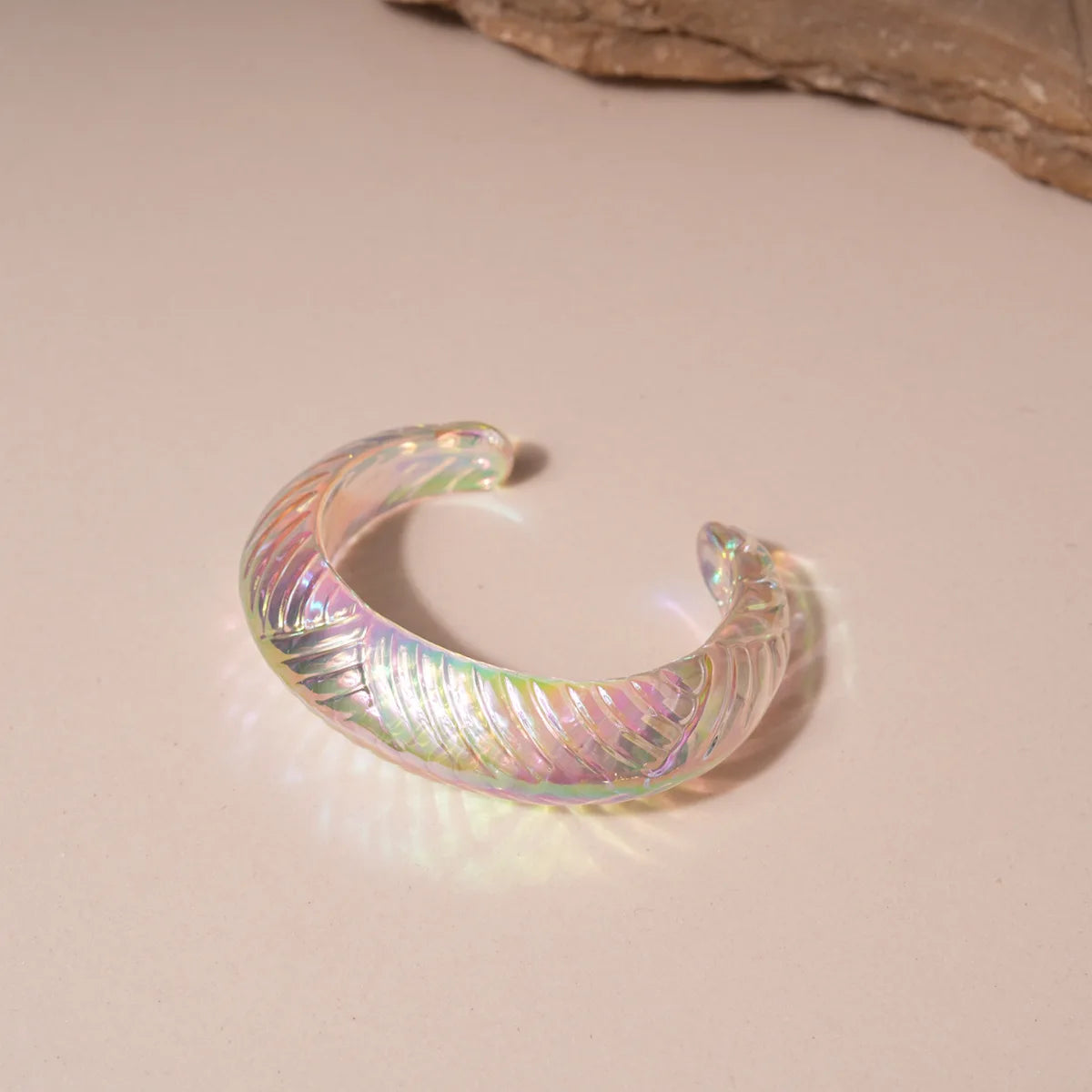 LUCENT Cuff Bracelets-bracelet-SAINT CHIC-Style 2-SAINT CHIC