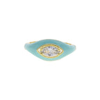 MARQUISE Enamel CZ Ring