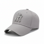MONOGRAM Designer Hat-Hat-SAINT CHIC-Gray-SAINT CHIC
