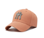 MONOGRAM Designer Hat-Hat-SAINT CHIC-Peach-SAINT CHIC