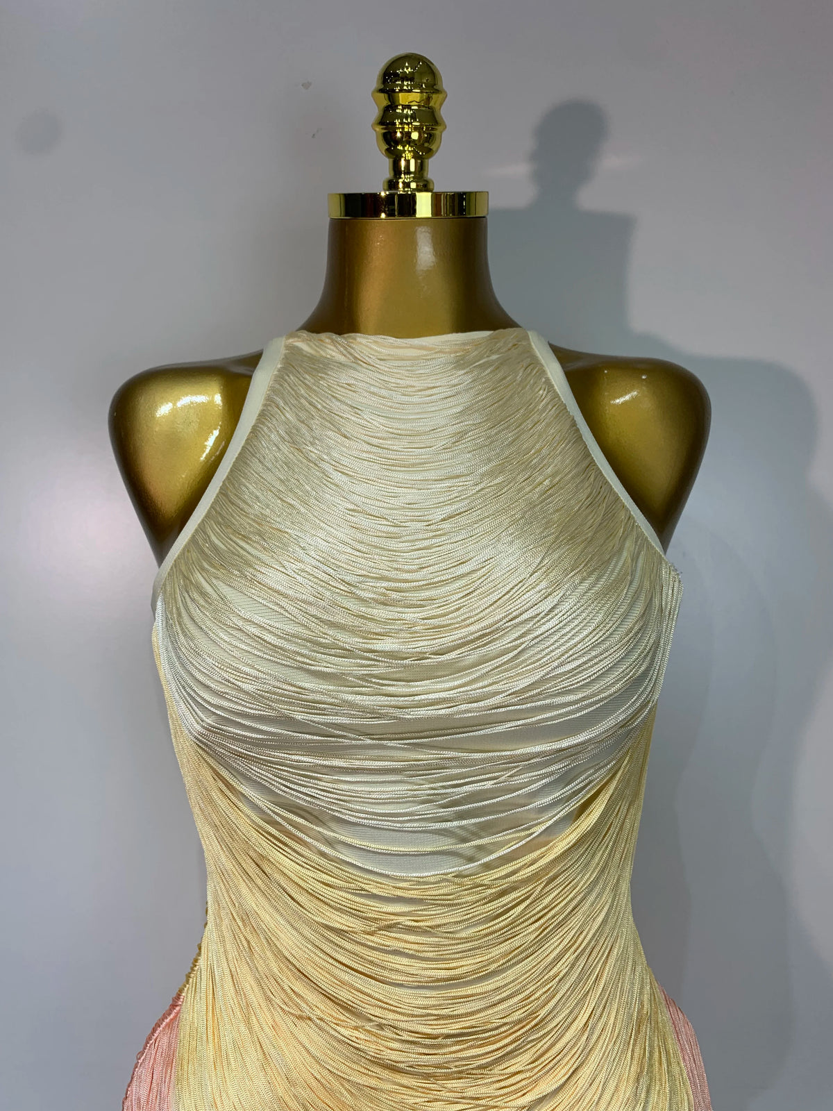 OMBRE Tassel Bandage Dress-Dress-SAINT CHIC-Multi-XS-SAINT CHIC