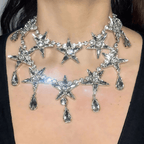 OPULENT Choker Necklace-Necklace-SAINT CHIC-Silver-SAINT CHIC