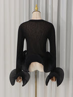 PLEAT Pullover-Pullover-SAINT CHIC-S-SAINT CHIC