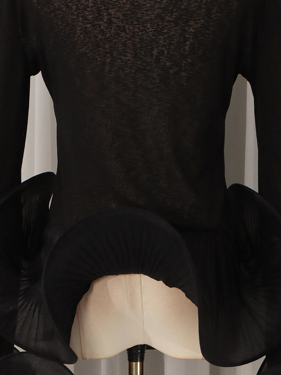 PLEAT Pullover-Pullover-SAINT CHIC-S-SAINT CHIC