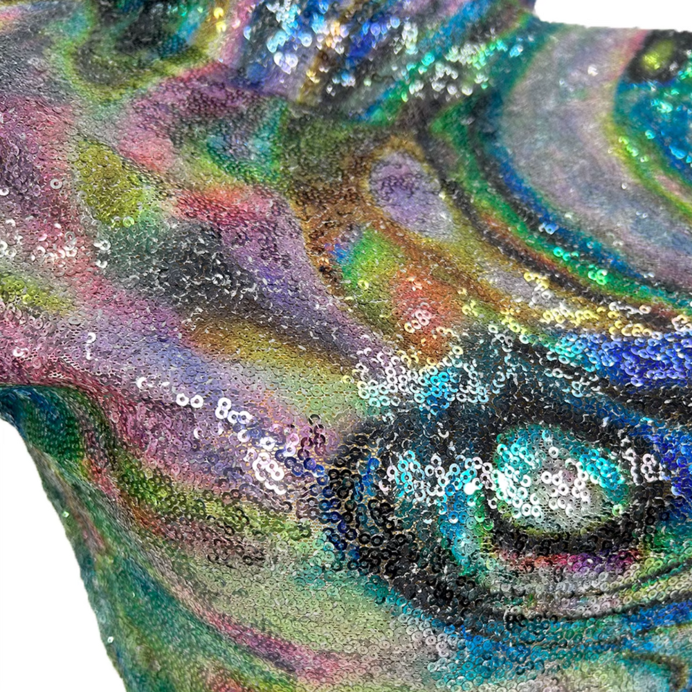 PRISMATIC Maxi Gown-dress-SAINT CHIC-S-SAINT CHIC