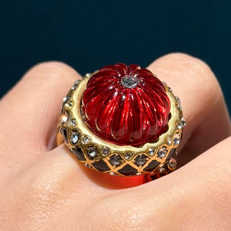 PUMPKIN Cocktail Ring