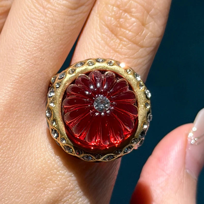 PUMPKIN Cocktail Ring