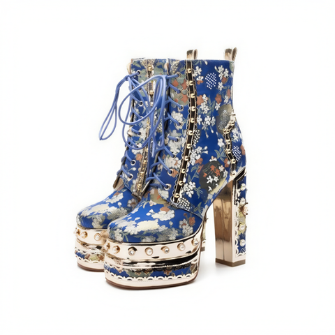 ANTOINETTE Ankle Boots - Shoes - SAINT CHIC