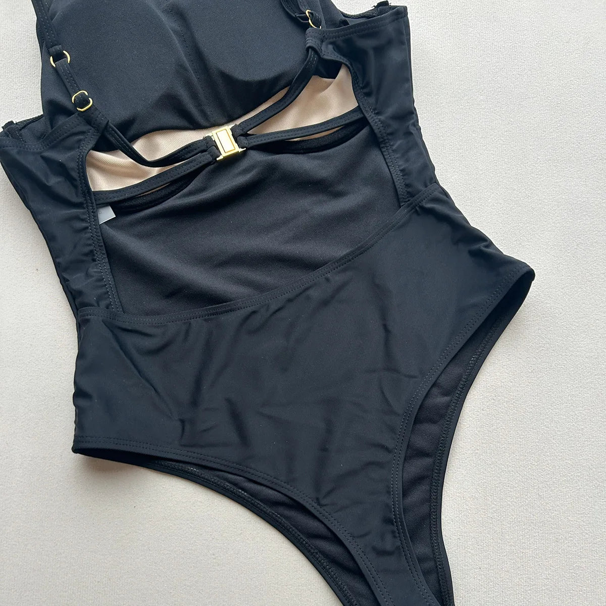 RIVIERA Vintage One-Piece Swimsuit-Swimsuit-SAINT CHIC-S-SAINT CHIC