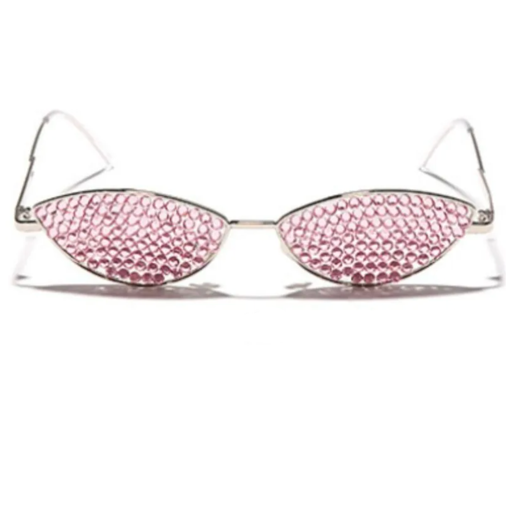 CAT-EYE Rhinestone Sun Glasses