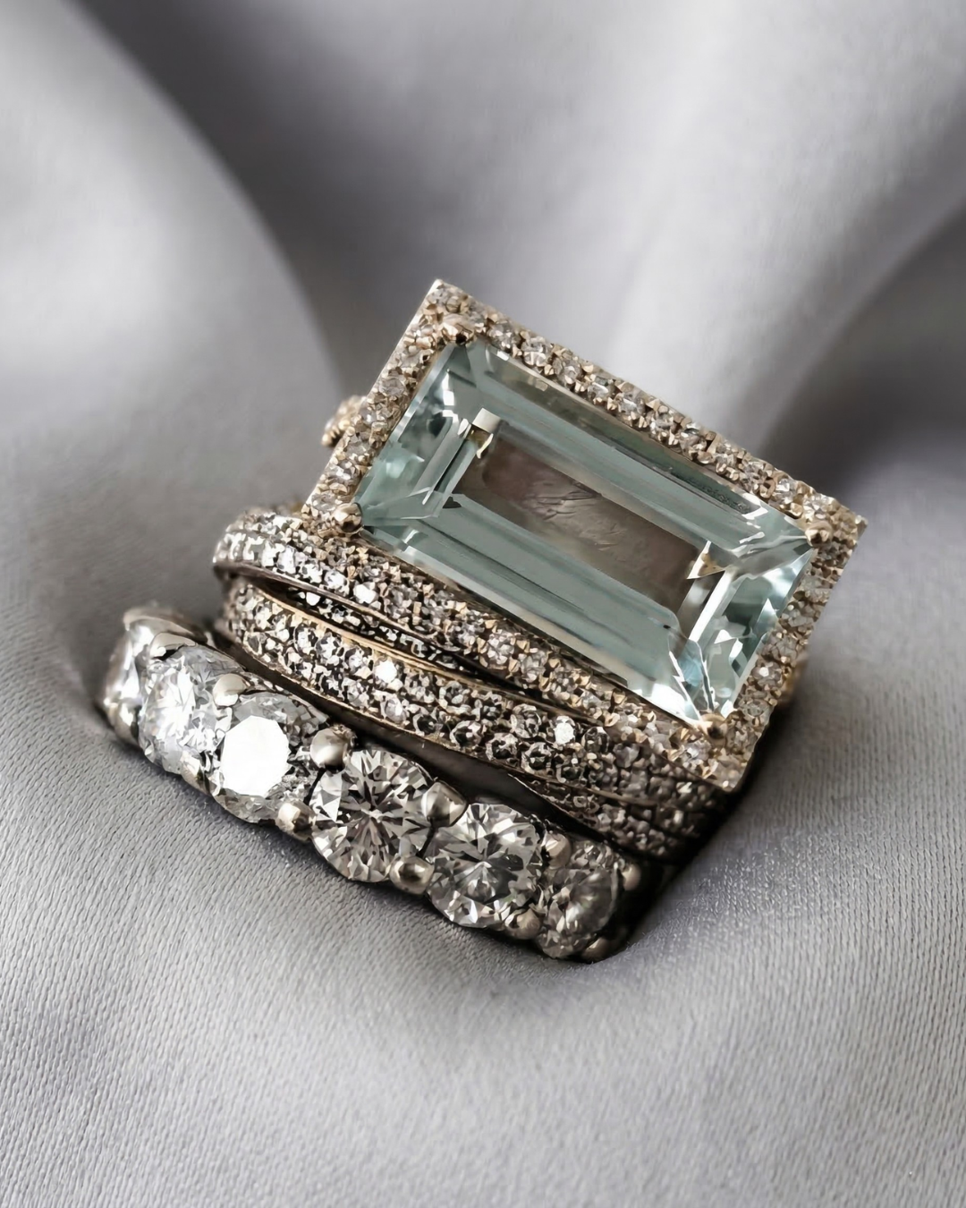 SOCIALITE STACK Cocktail Rings Image principale du produit