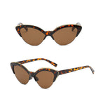 VIBES Cat Eye Sunglasses-Sunglasses-SAINT CHIC-Red / Grey-SAINT CHIC