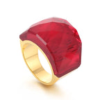 VIVID Ring-Ring-SAINT CHIC-Gold Red-6-SAINT CHIC