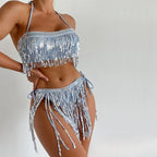 CASCADE Sequin Bikini Set
