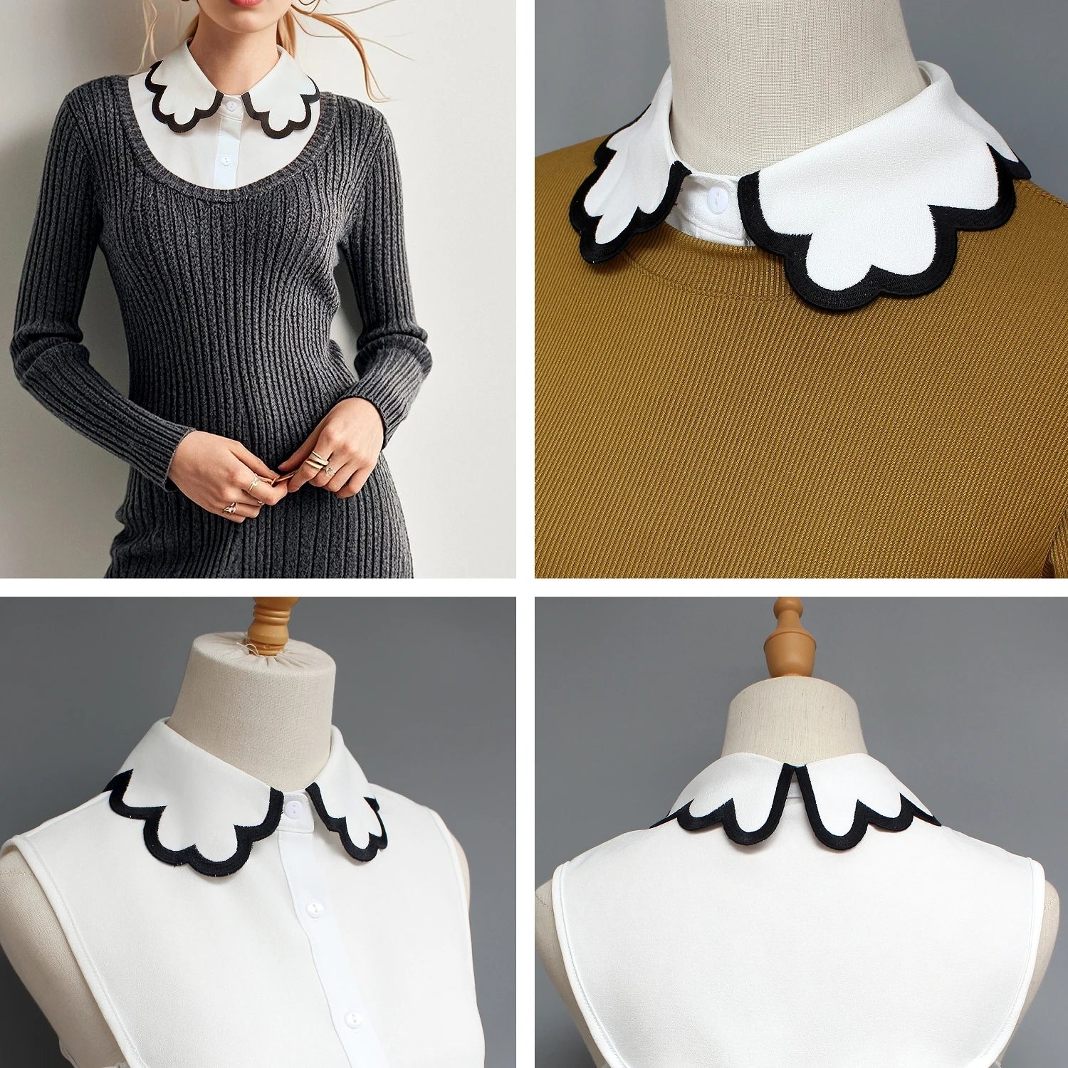 QUAINTE Dickie Collar Secondary image